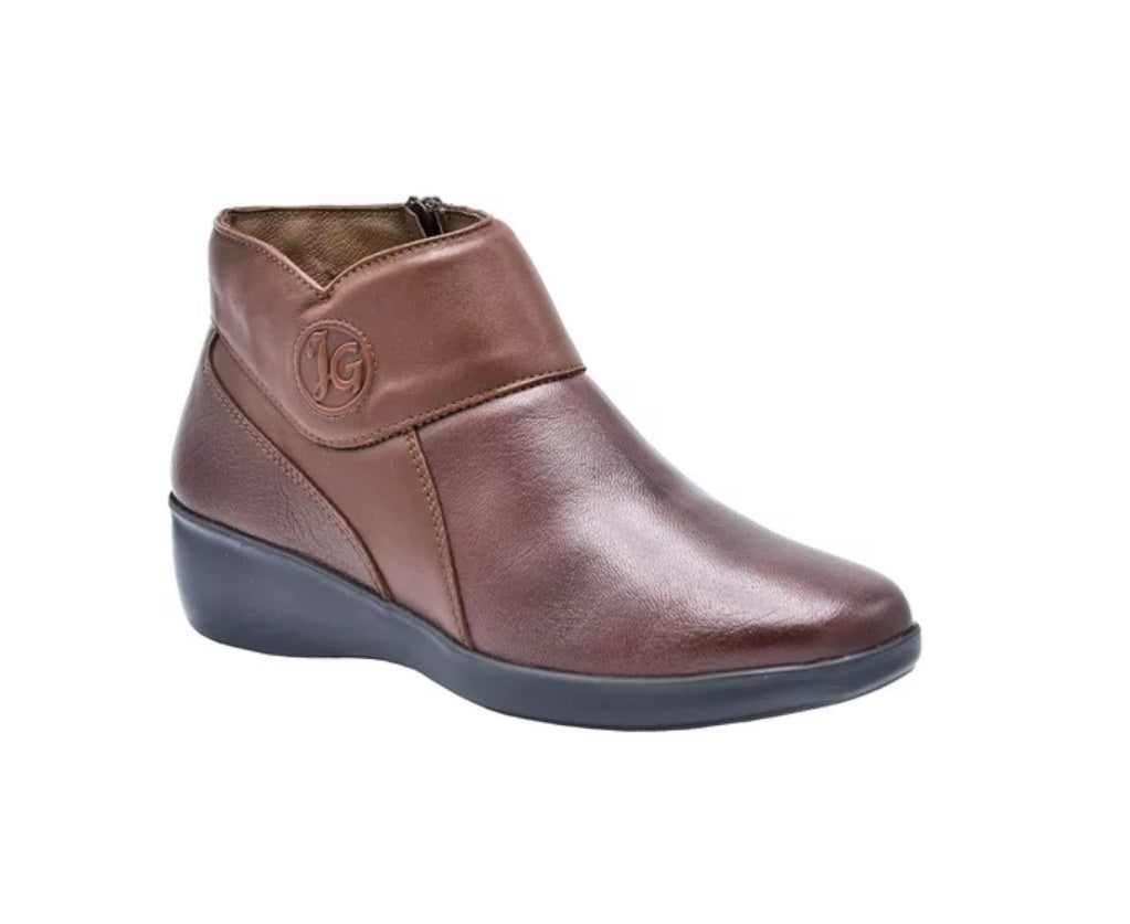 Zapatos Jarking 021006 Burdeo Borrego Casual Dama