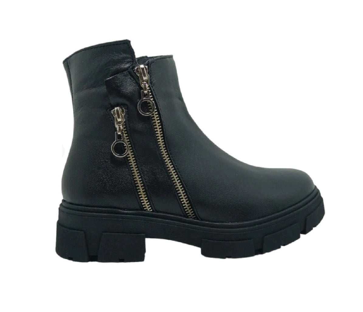 Zapatos Manet 358-07 Negro Casual Dama