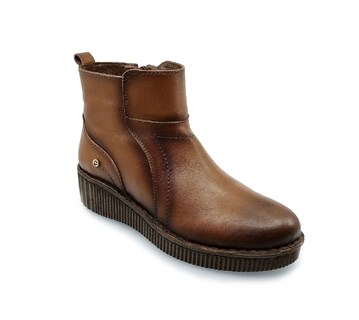 Foto 1 | Botas Lobo Solo 005292 Madrid Color Miel Para Mujer