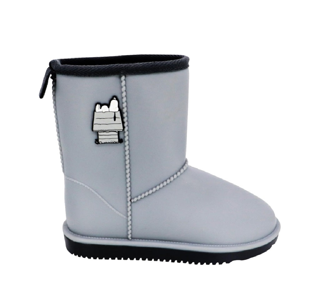 Zapatos Arra  Spimb00004 Snoopy Gris Lluvia Dama