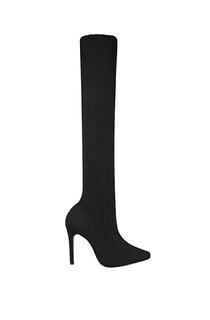 Foto 1 | Zapatos Perugia 010676 Negro Acanalado Casual Dama