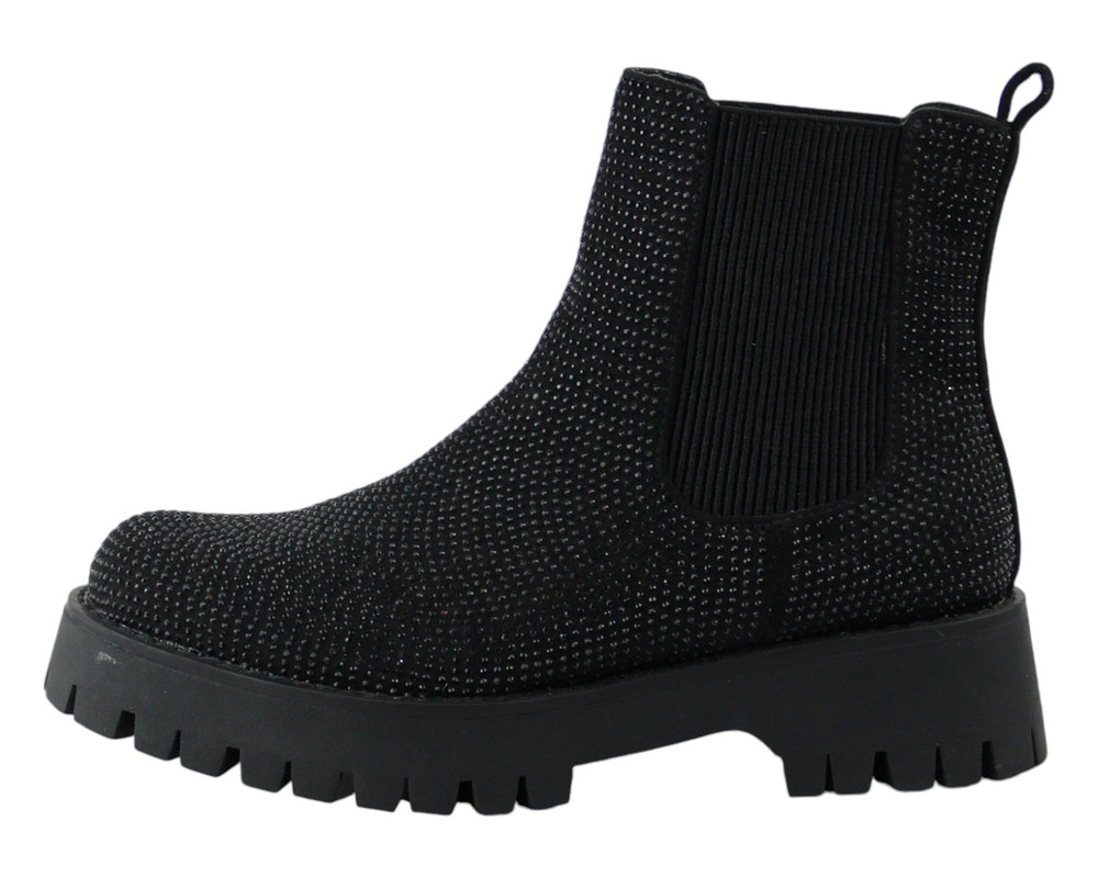 Foto 6 pulgar | Botin Para Mujer Lob Footwear Pu Suede Negro 92004537