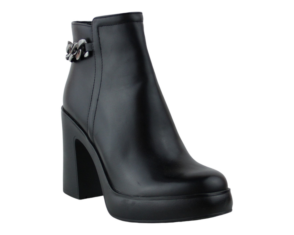 Foto 2 pulgar | Botin Para Mujer Lob Footwear Pu Negro 59404990