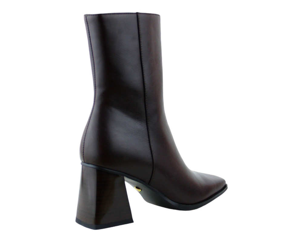 Foto 4 pulgar | Botin Para Mujer Lob Footwear Pu Café 59404518