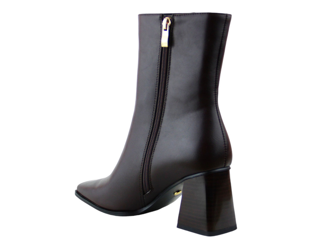 Foto 5 pulgar | Botin Para Mujer Lob Footwear Pu Café 59404518