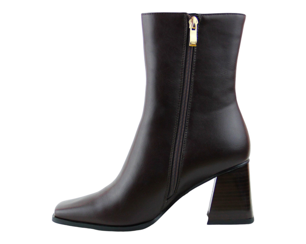 Foto 6 pulgar | Botin Para Mujer Lob Footwear Pu Café 59404518