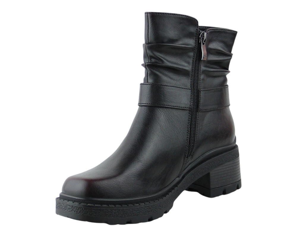 Foto 7 pulgar | Botin Para Mujer Lob Footwear Pu Negro 57704534