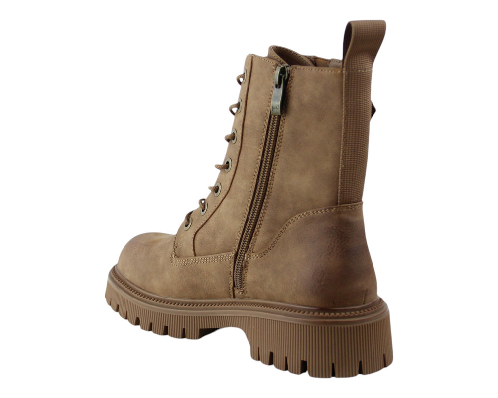 Foto 5 pulgar | Botin Para Mujer Lob Footwear Pu Café 57704532