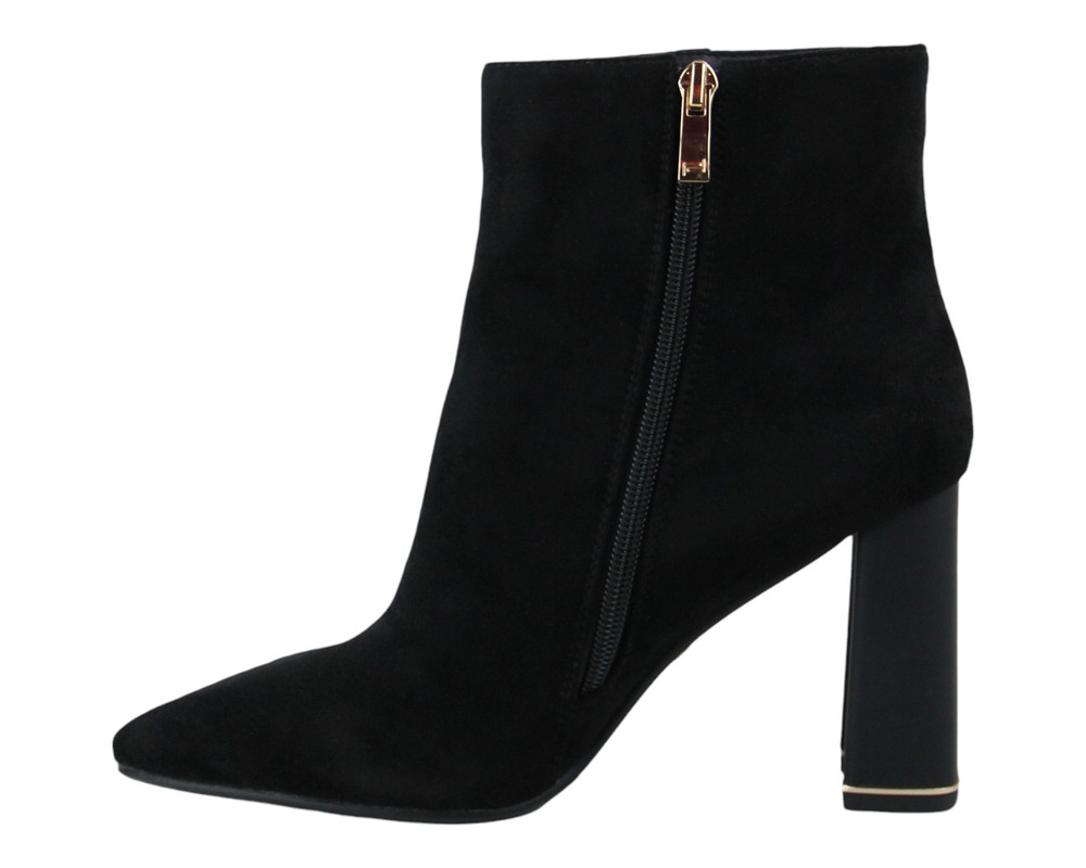 Foto 6 pulgar | Botin Para Mujer Lob Footwear Pu Suede Negro 59404520