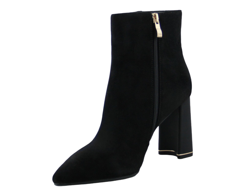 Foto 7 pulgar | Botin Para Mujer Lob Footwear Pu Suede Negro 59404520