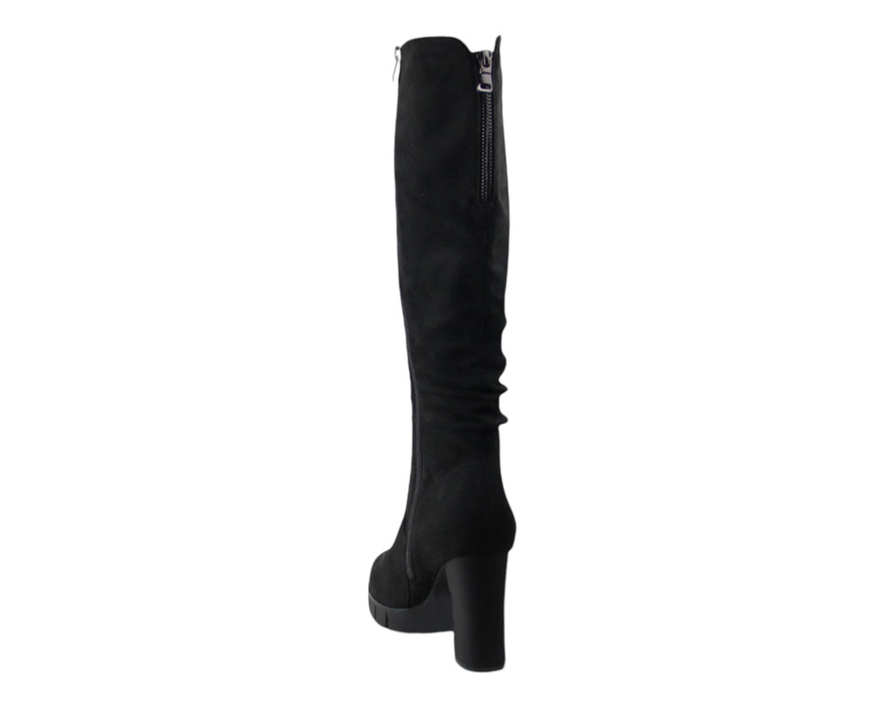 Foto 5 pulgar | Bota Para Mujer Lob Footwear Pu Suede Negro 92304545