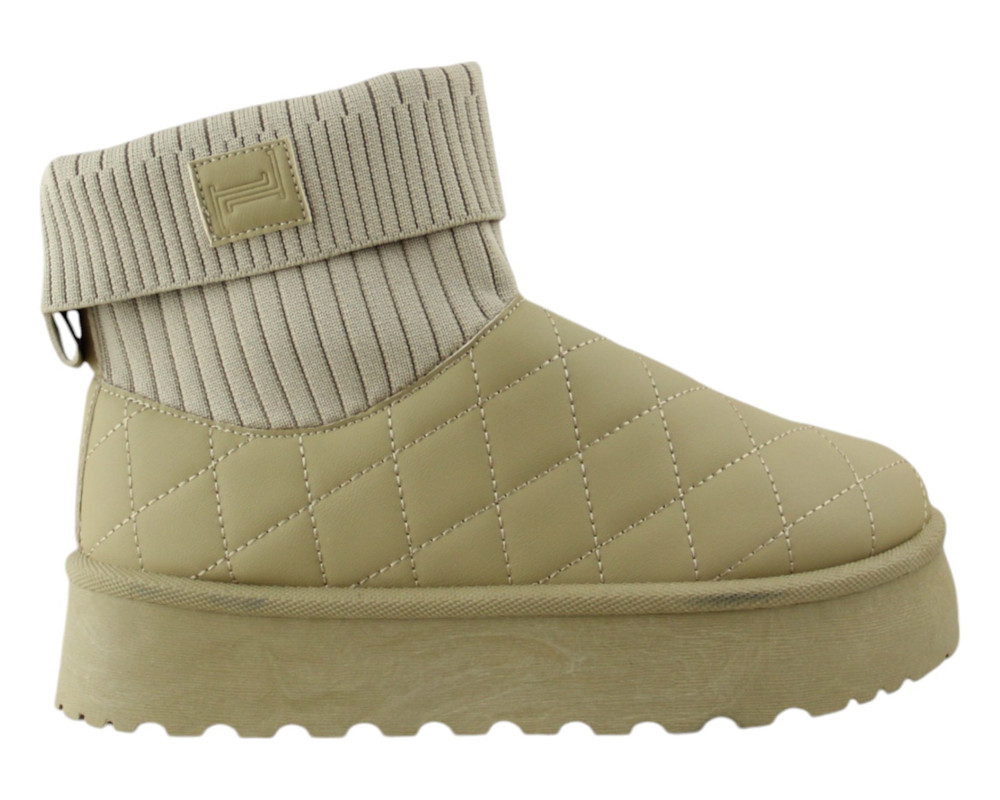 Foto 3 pulgar | Botin Para Mujer Lob Footwear Pu Beige 92804966