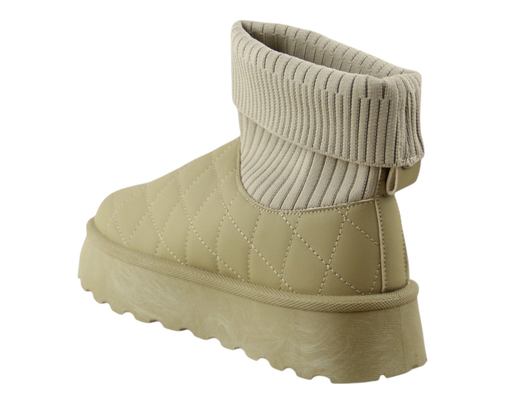 Foto 5 pulgar | Botin Para Mujer Lob Footwear Pu Beige 92804966