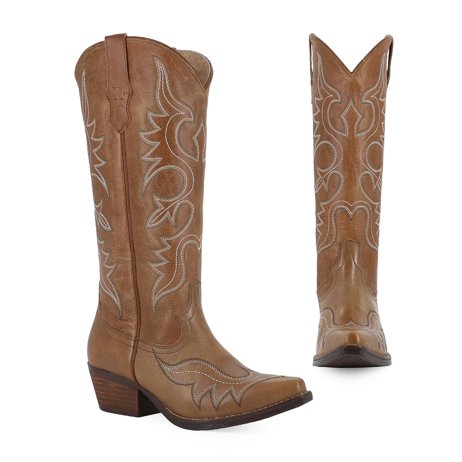 Ladies Malcreado|botas Vaqueras Para Mujer Piel Res-sassy