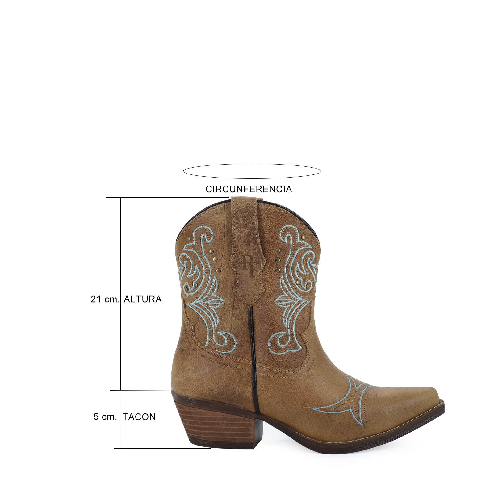 Ladies Malcreado|botas Vaqueras Para Mujer Piel Res-wish