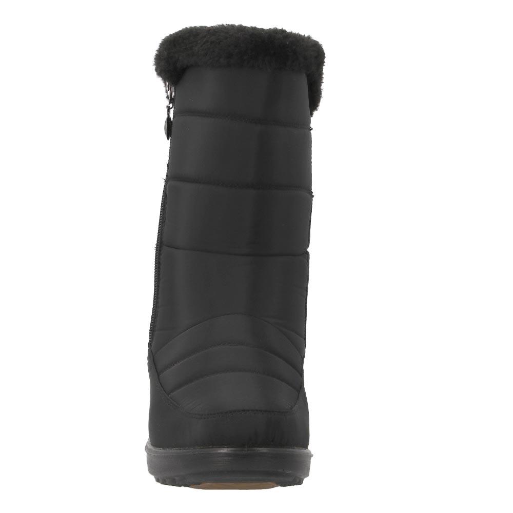 Foto 5 pulgar | Botas Nieve Invierno Mujer Acolchadas Resistentes Abrigadoras Gruesas Antideslizantes Negro