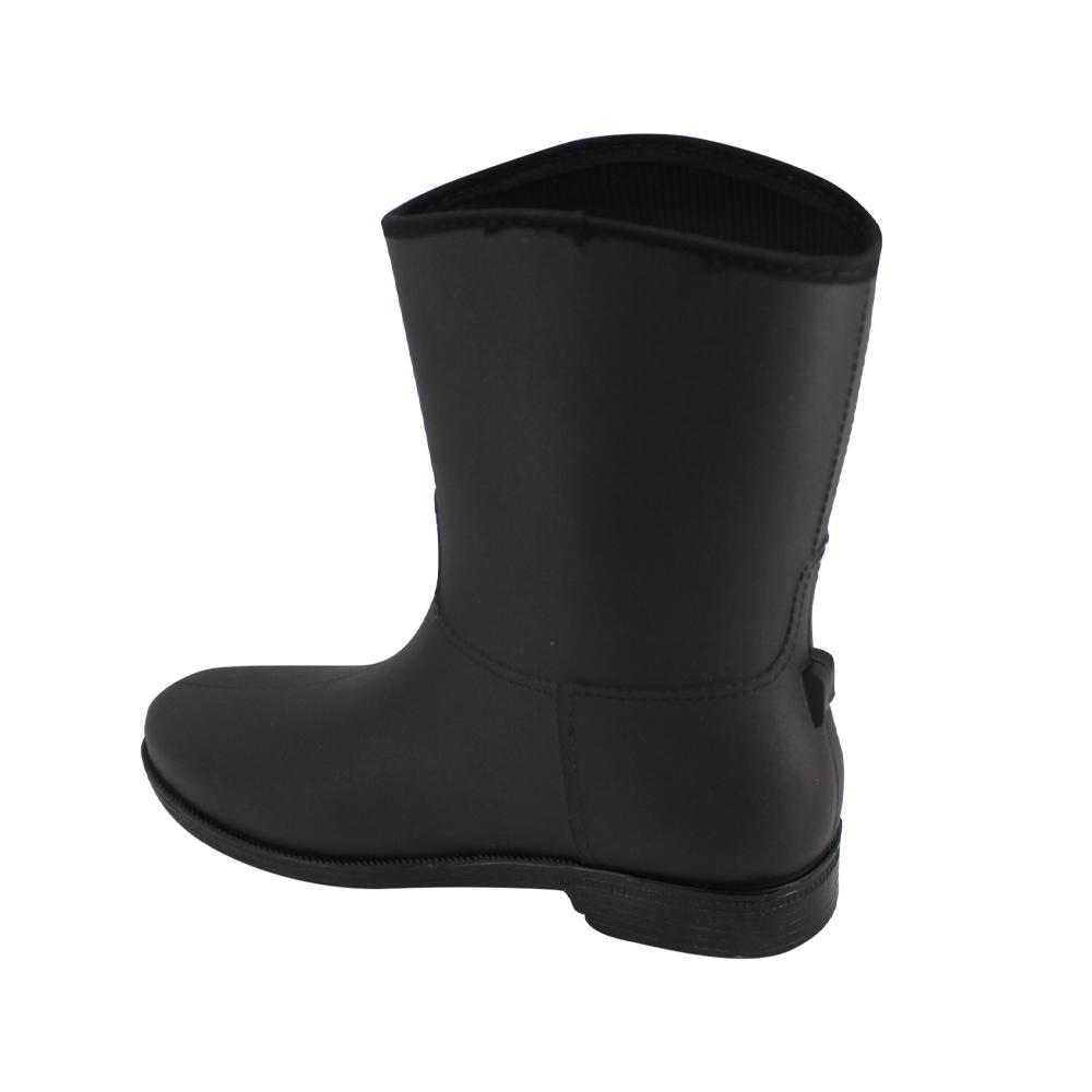 Foto 7 pulgar | Botas Mujer Lluvia Fashion Top Moda Dama Negro