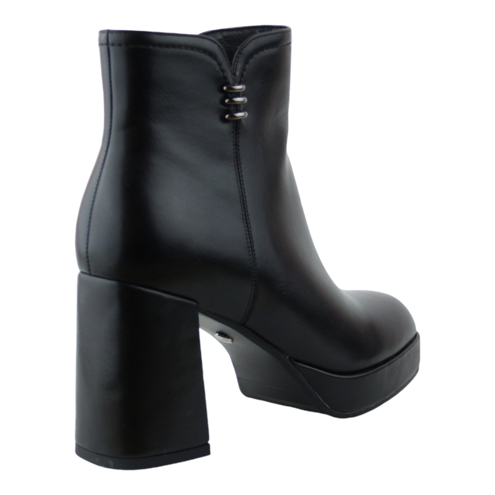 Foto 4 pulgar | Botin Para Mujer Lob Footwear Pu Negro 59404508