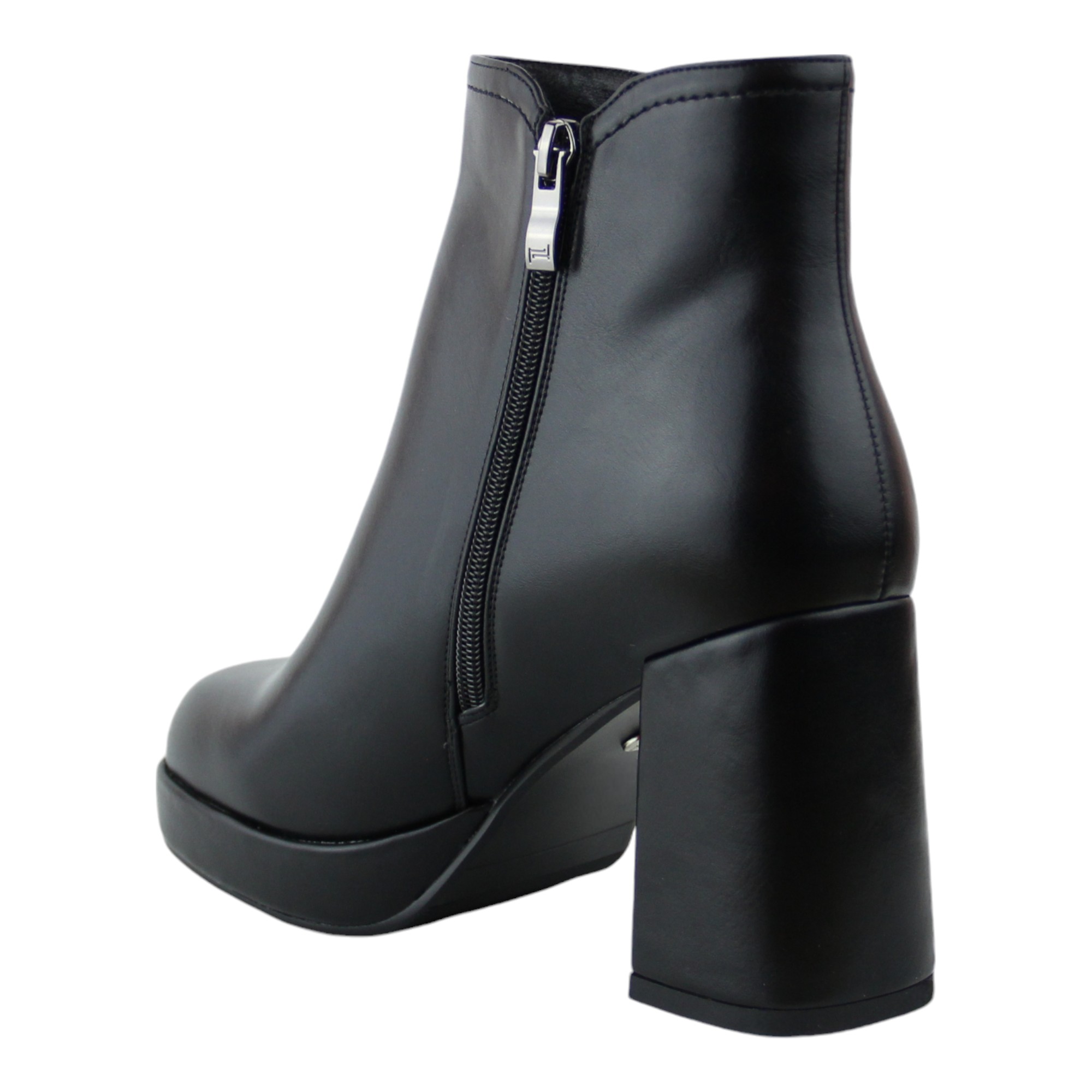 Foto 5 pulgar | Botin Para Mujer Lob Footwear Pu Negro 59404508