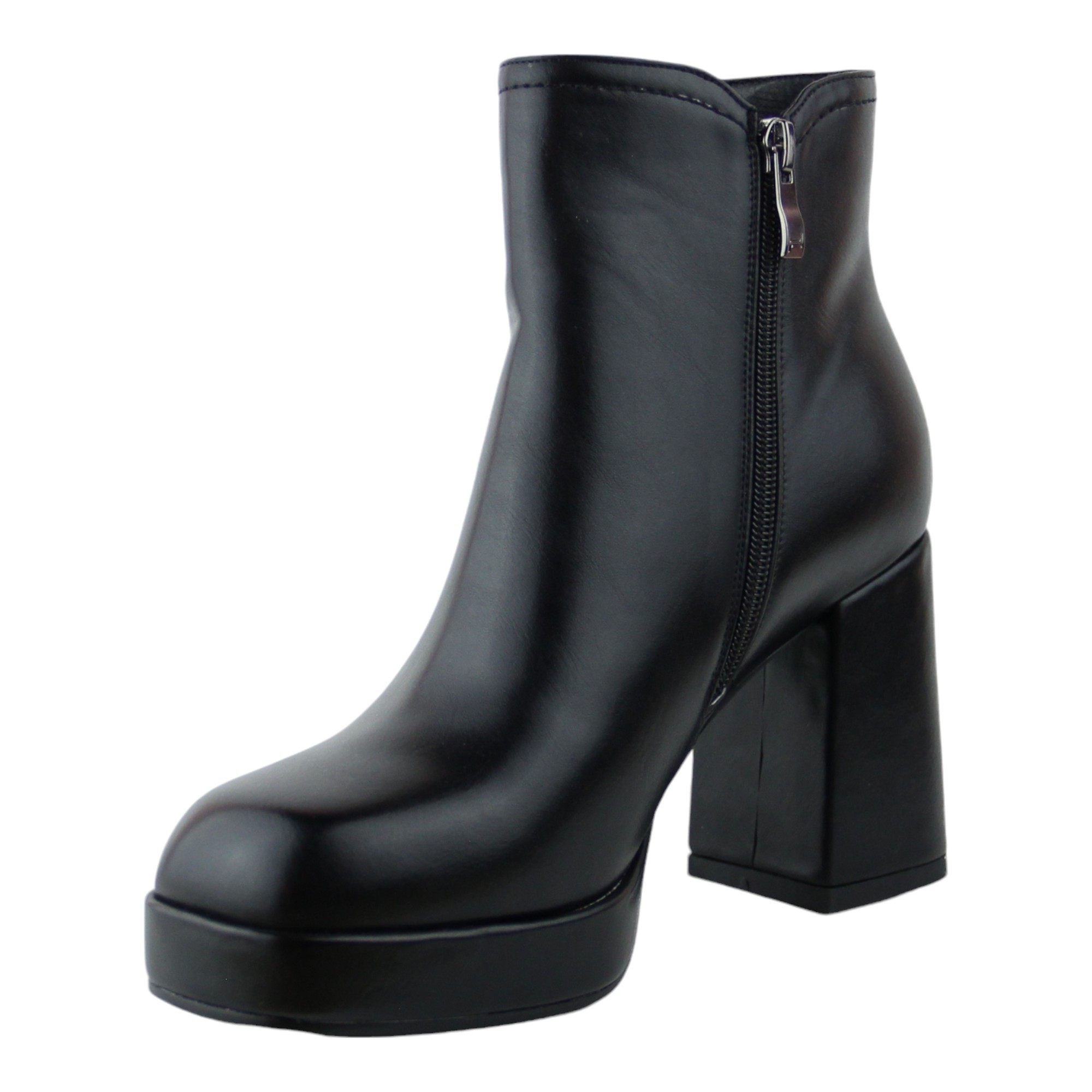 Foto 7 pulgar | Botin Para Mujer Lob Footwear Pu Negro 59404508