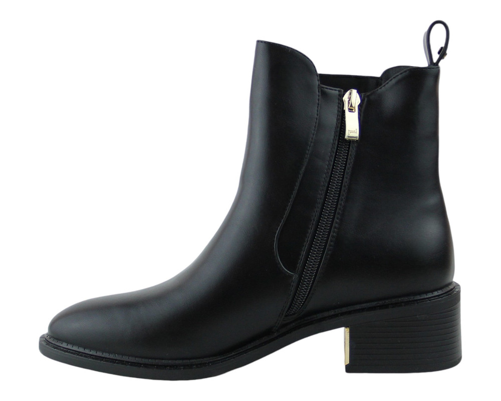 Foto 6 pulgar | Botin Para Mujer Lob Footwear Pu Negro 92304997