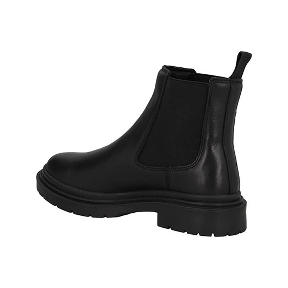 Foto 4 | Bota Levi's L1223542 Casuales Original Tacón Ancho Botín Negro para Dama