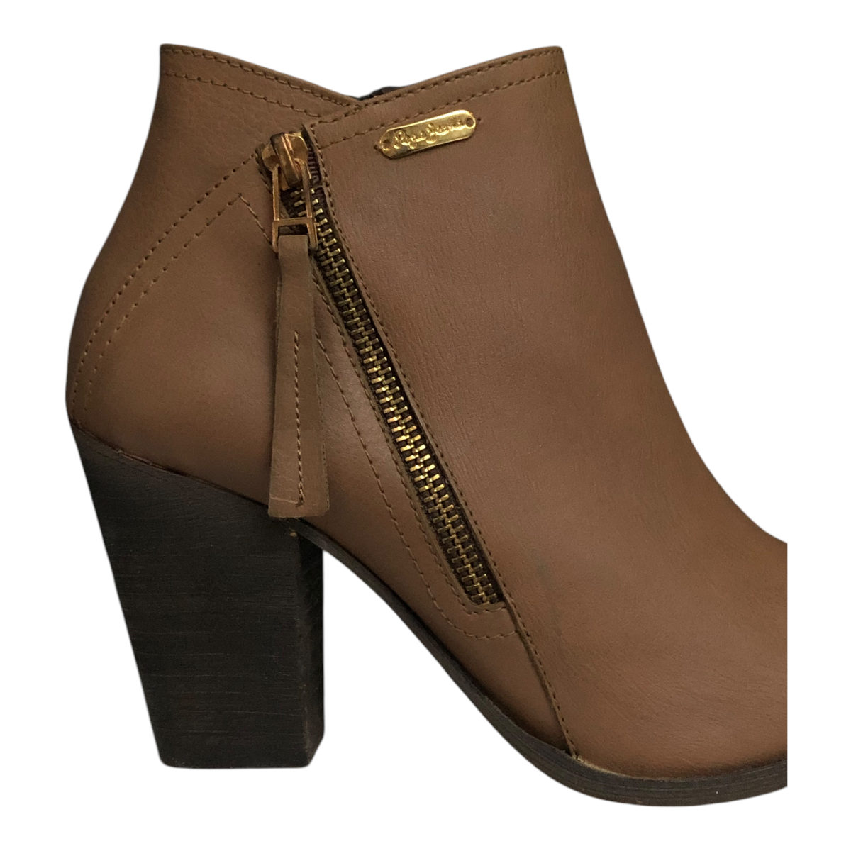 Foto 4 pulgar | Botas Anni Taupe Para Dama Pepe Jeans London