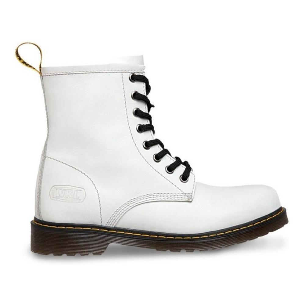 Bota Moda Casual Mujer Workland 71300 Blanco Blanco