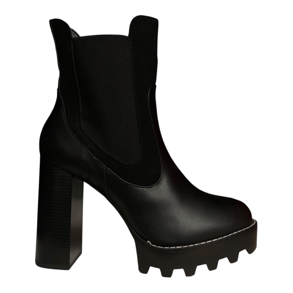 Bota  Nabuco Para Dama Color Negro Perugia