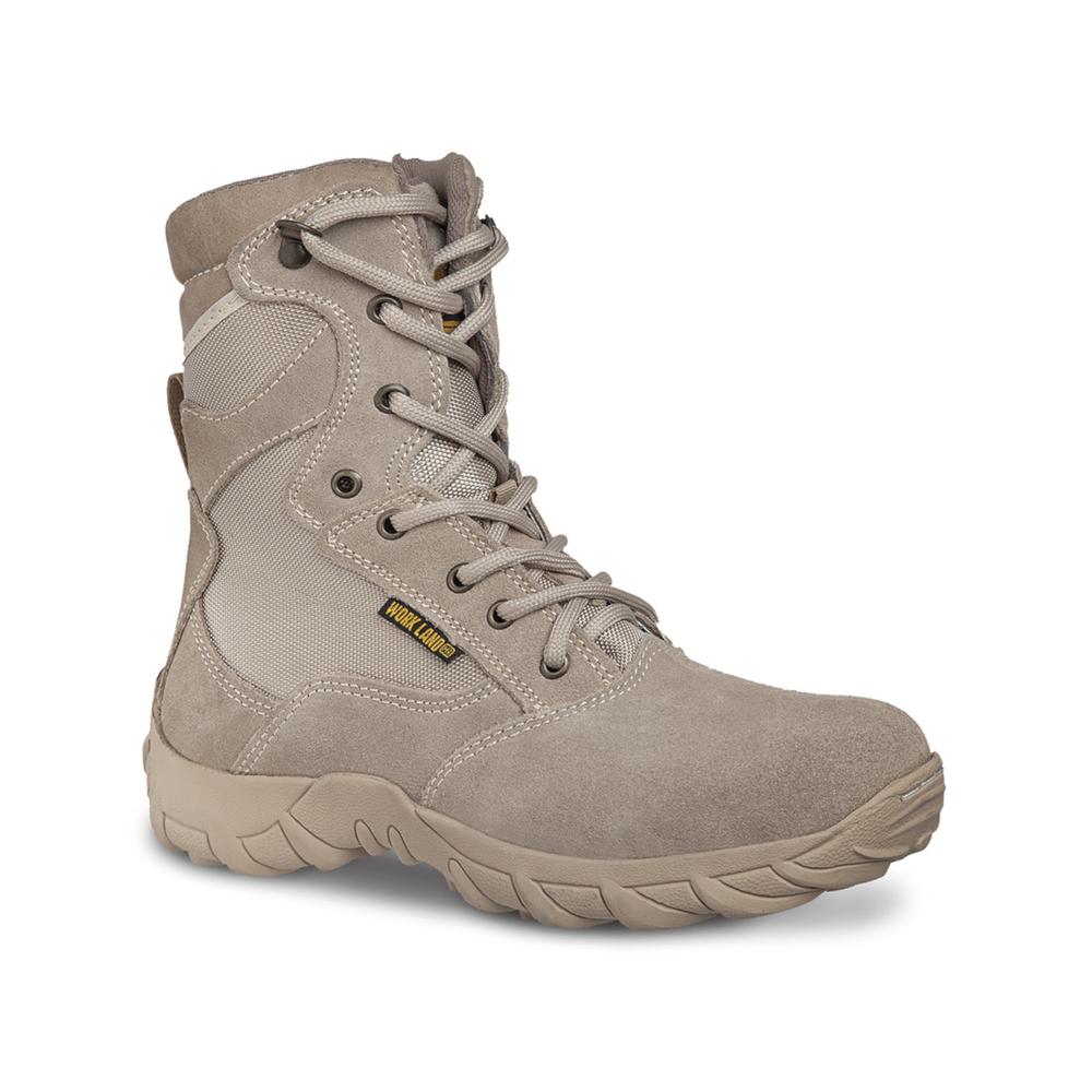 Foto 2 pulgar | Bota Táctica Mujer Militar Dama Workland 76201 Arena Beige