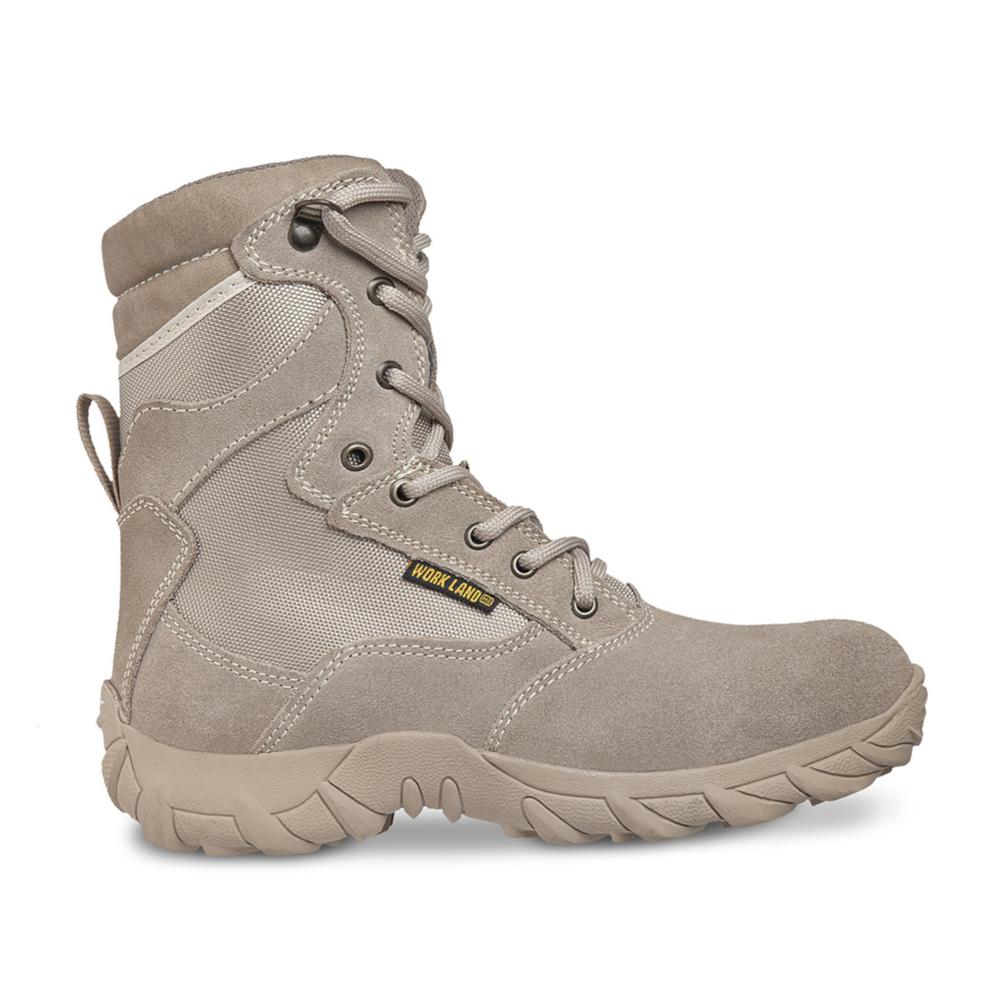 Foto 3 pulgar | Bota Táctica Mujer Militar Dama Workland 76201 Arena Beige