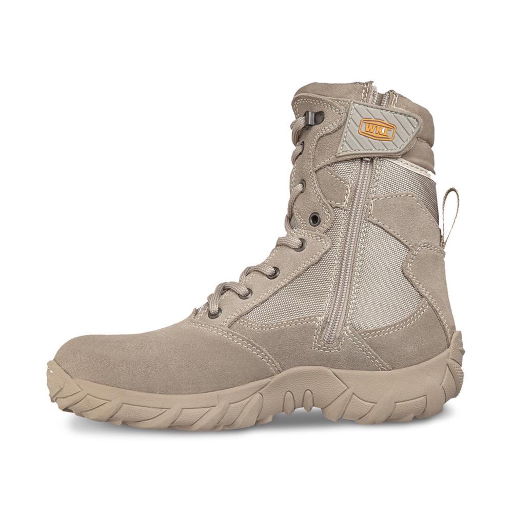Foto 5 pulgar | Bota Táctica Mujer Militar Dama Workland 76201 Arena Beige