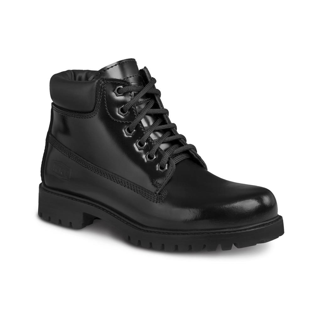Foto 1 | Bota Mujer Botín Casual De Piel Dama Workland 77611 Negro Negro