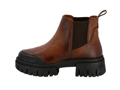 Foto 4 | Botín Casual Triples Flow Mabel 37401 Miel Para Mujer