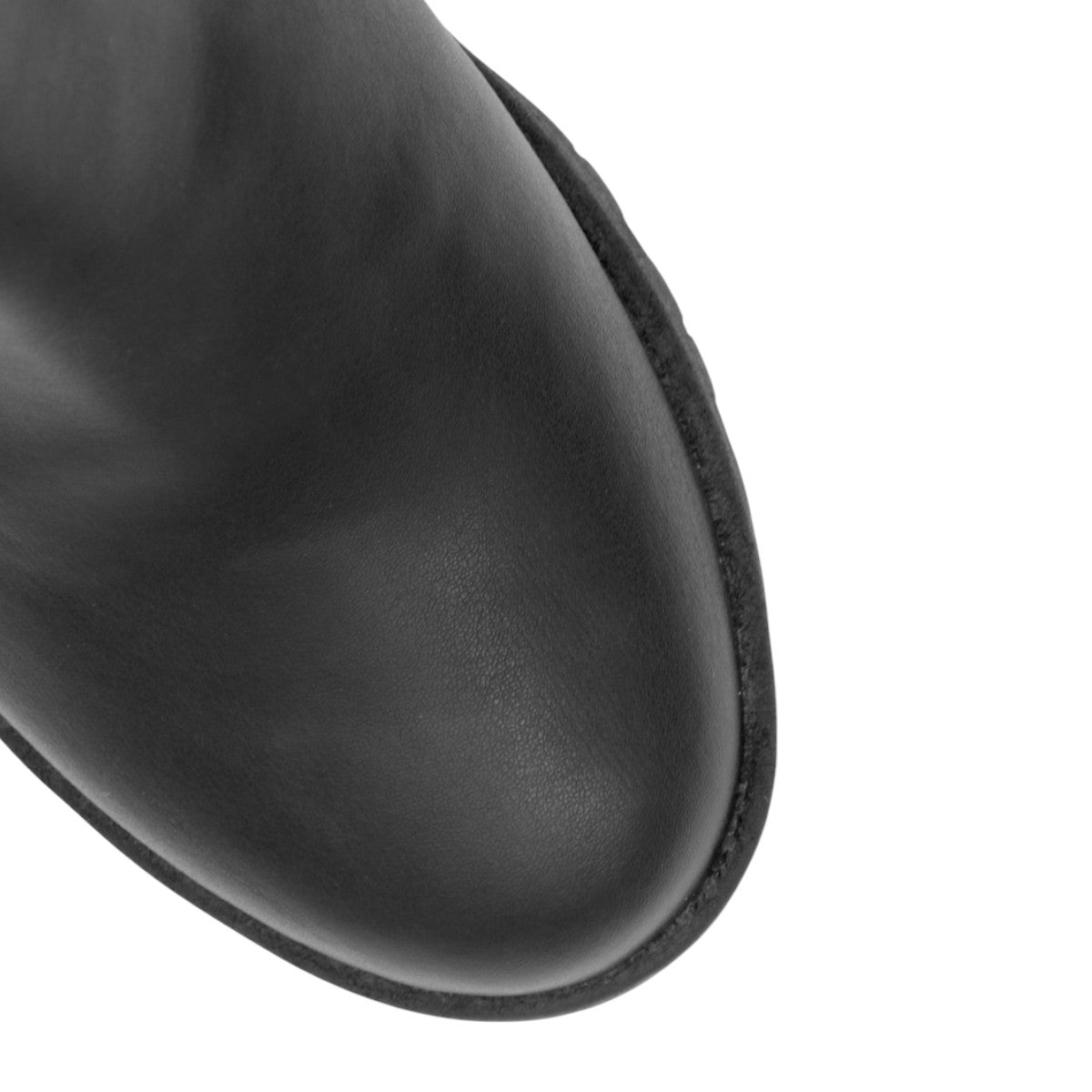 Foto 6 pulgar | Botín con Tacón RBCollection Exterior Piel Vegana Negro para Mujer