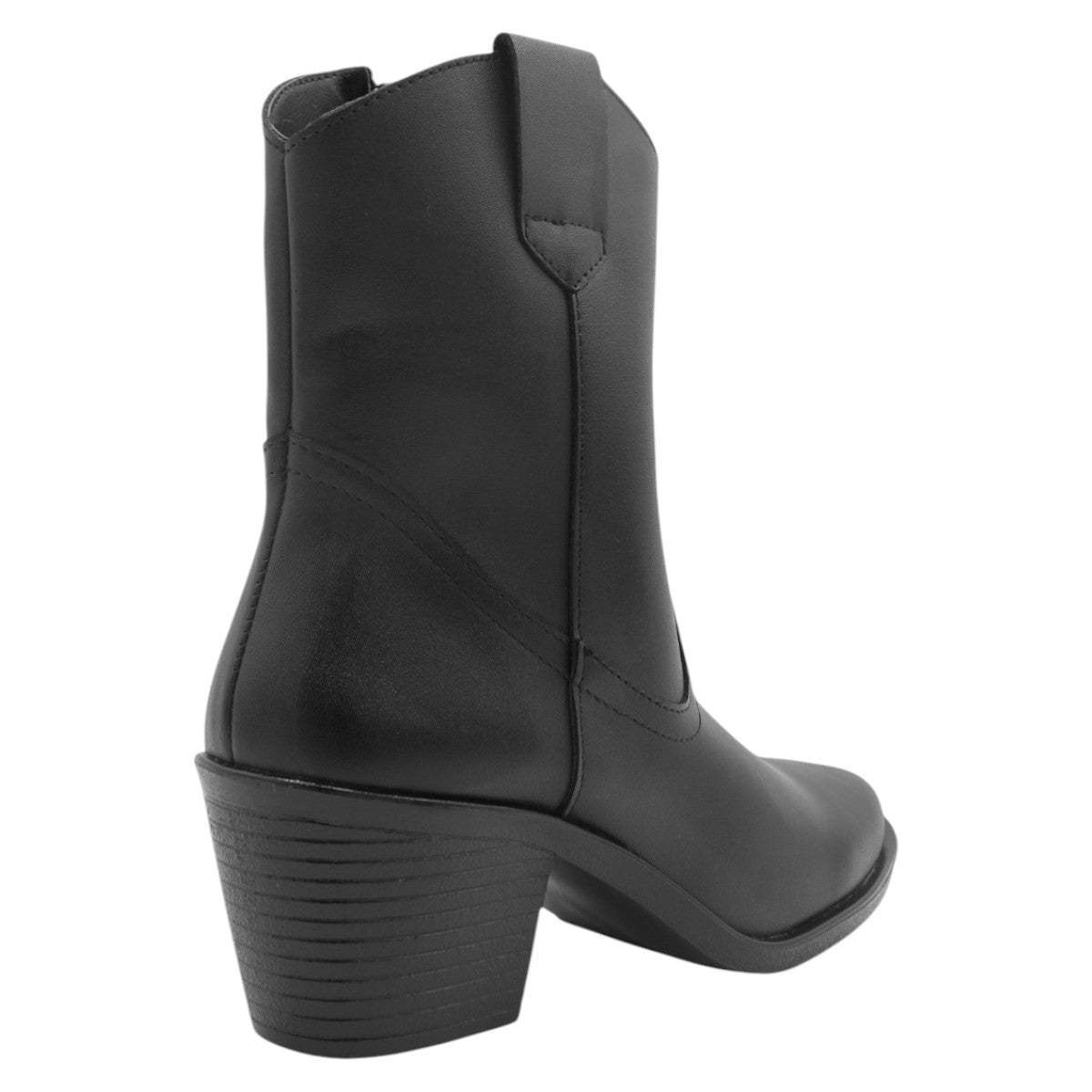 Foto 4 pulgar | Botas Tipo Western RBCollection Exterior Piel Vegana Negro para Mujer