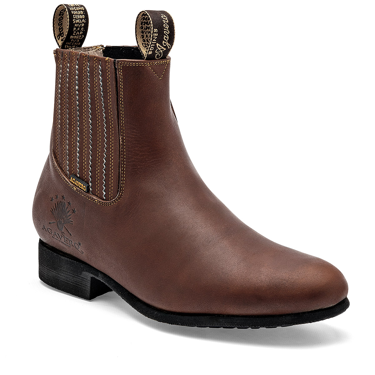 Arco Bota Para Hombre Café