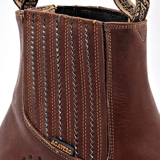 Foto 4 | Arco Bota Para Hombre Café
