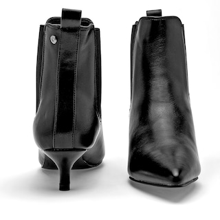 Foto 3 | Botines Moramora Color Negro Para Mujer