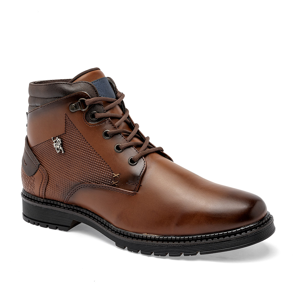 Foto 1 | American Polo Bota Para Hombre Café