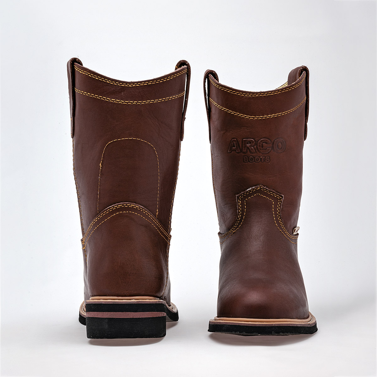 Foto 3 | Arco Bota Para Hombre Café