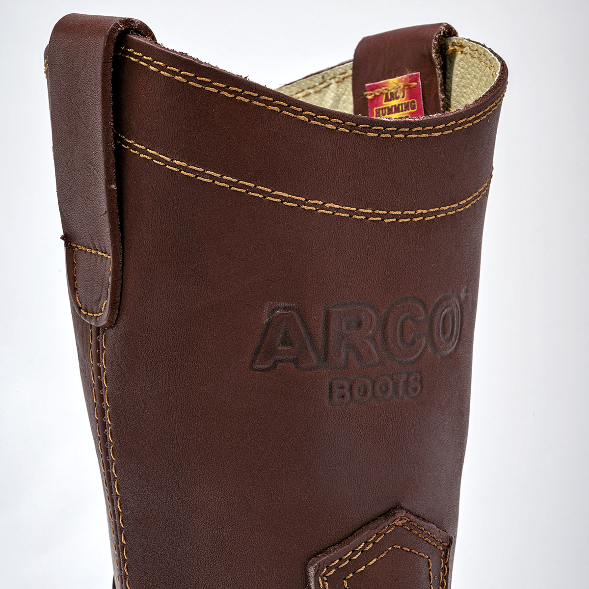 Foto 4 | Arco Bota Para Hombre Café