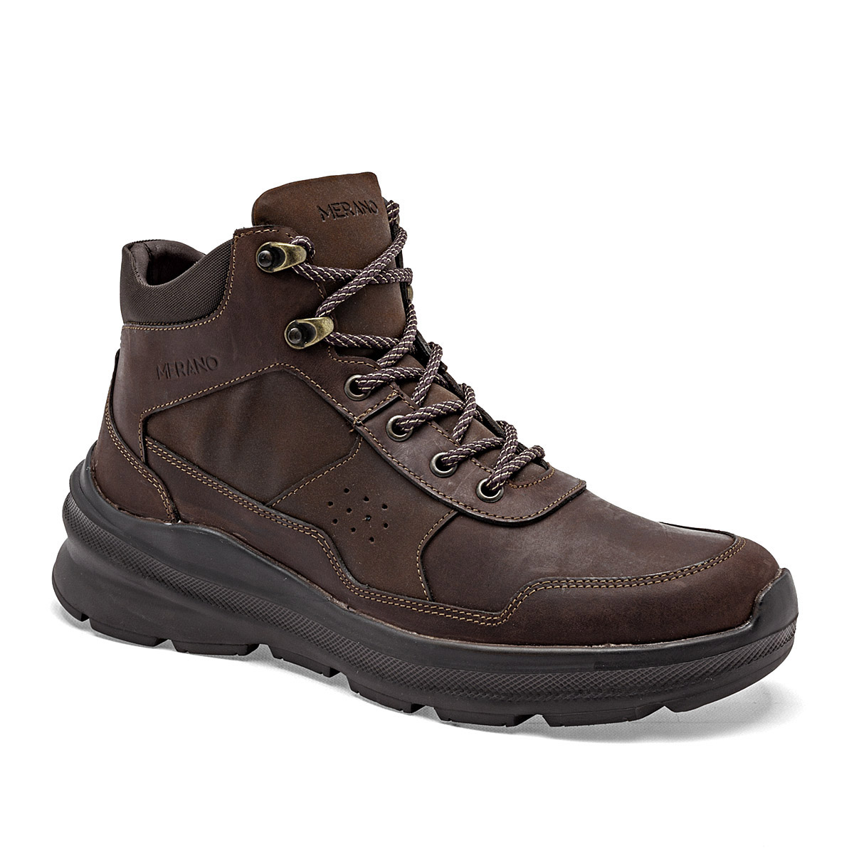 Merano Bota Para Hombre Café