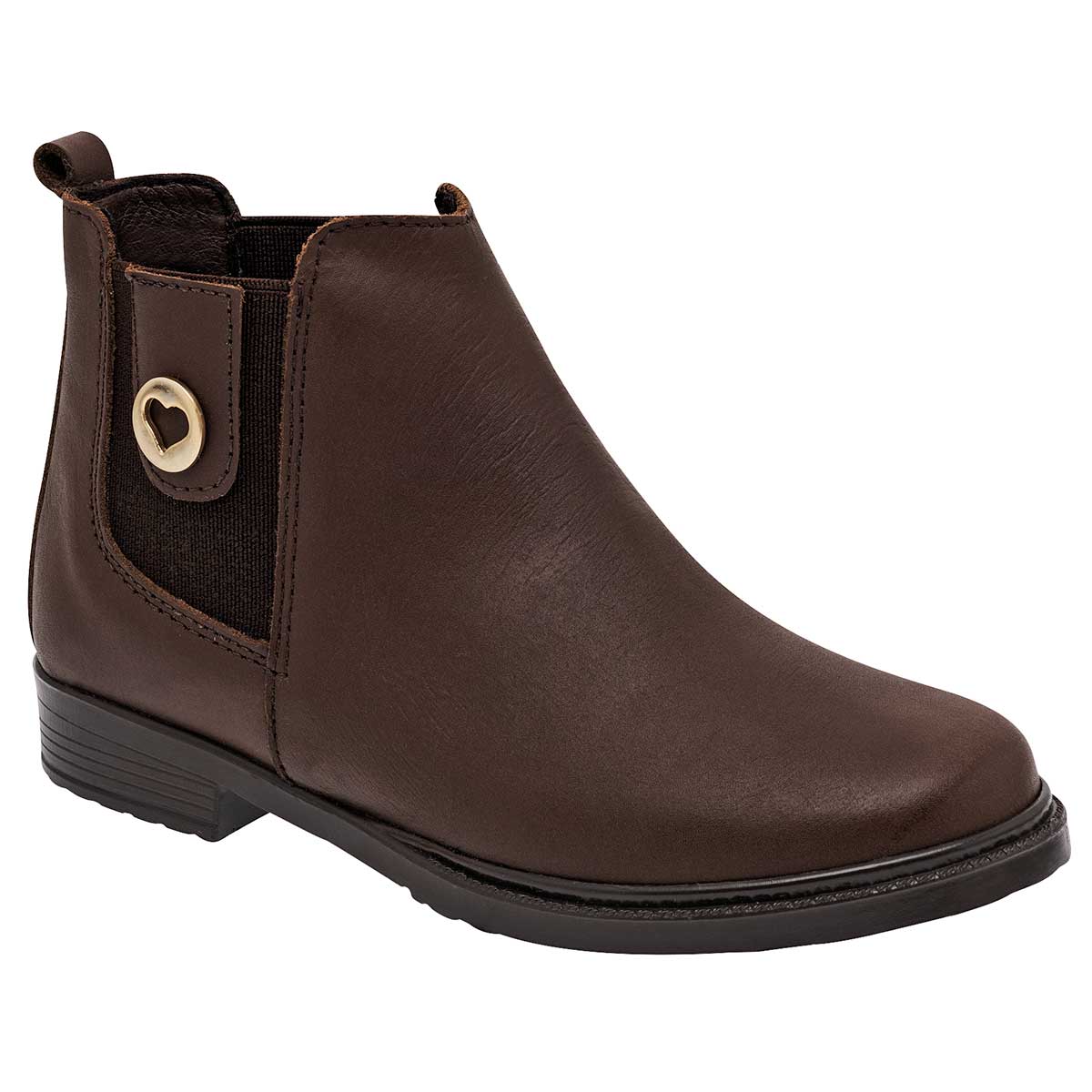 Foto 2 pulgar | Botines Abc Zapatitos Café Casuales para Mujer