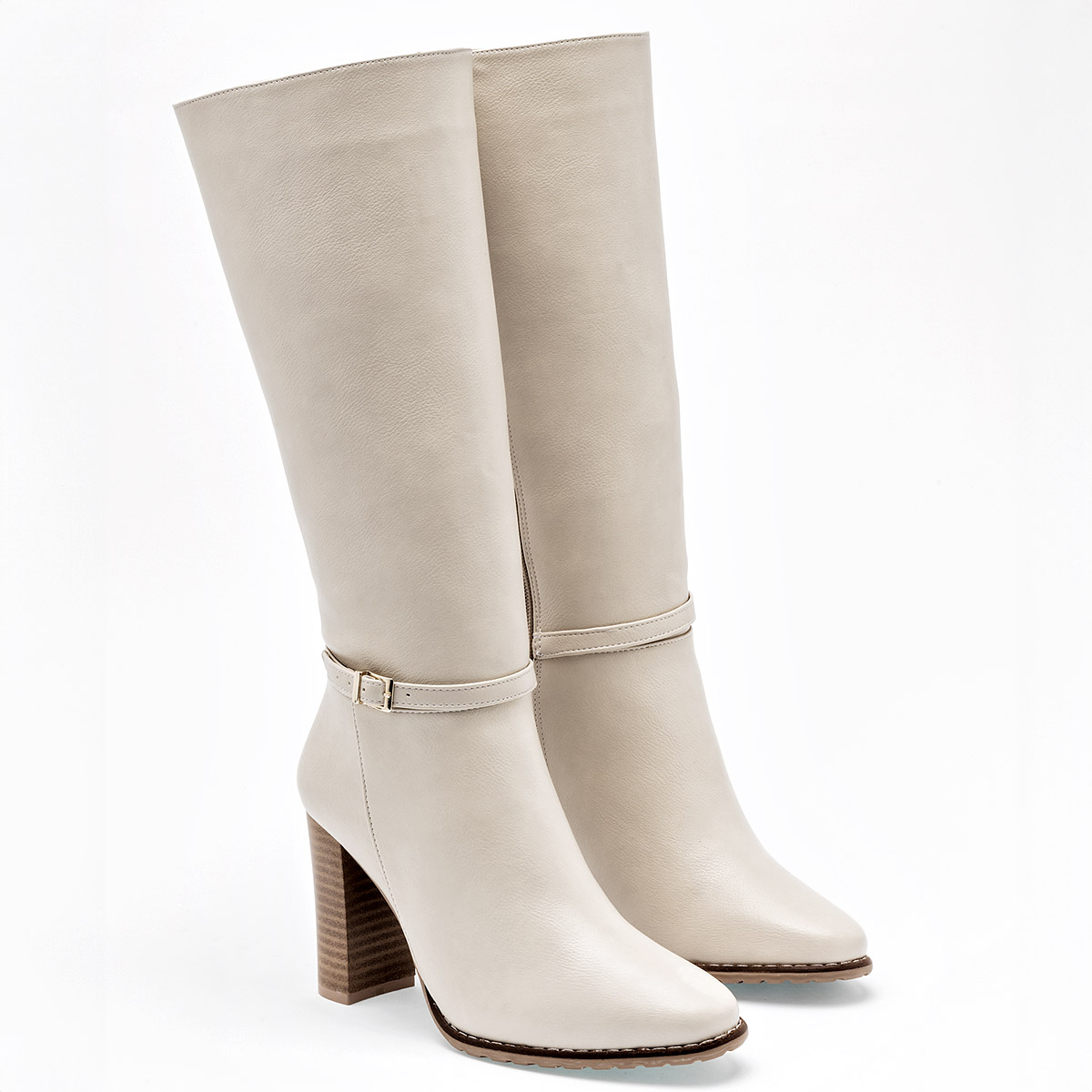 Foto 3 pulgar | Pietro Alessandro Bota Para Mujer Beige