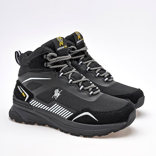 Foto 2 | Zapato para Hacer Hiking American Polo Negro para Hombre