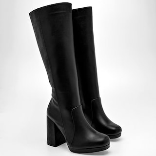 Foto 2 | Bota Pietro Alessandro Negro para Mujer