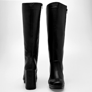 Foto 3 | Bota Pietro Alessandro Negro para Mujer
