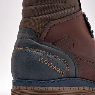 Foto 4 | Negro Total Bota Para Hombre Café Marino