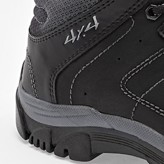 Foto 4 | 4x4 Zapato Para Hacer Hiking Para Hombre Negro Gris